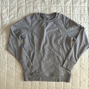 Lululemon Scuba Crew - Wash Washed Dark Chrome size 8